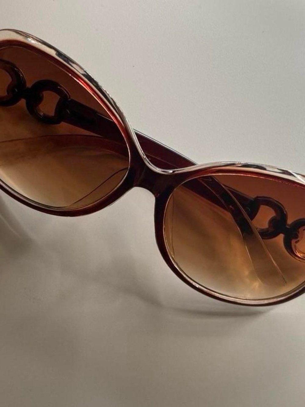 Women's Brown Oversized Sunglasses